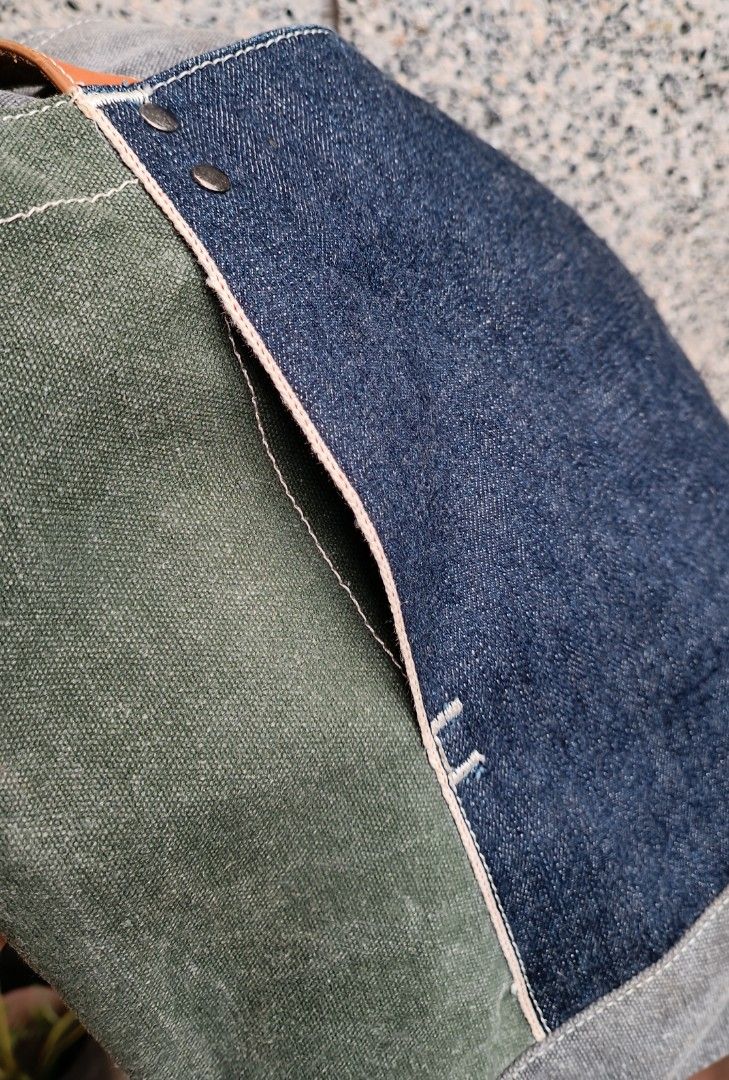 Made by Scrub Canvas Selvedge Tote bag (Category: Belt bags, Clutches and Pouches) located in Davao. Submitted by st333tcartel (Listing ID 1458558119, Image 3). Description: .