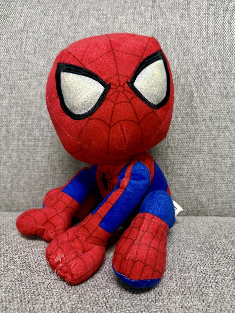 Marvel x Spiderman Plush toy (Category: Plushies & Soft Toys) located in Manila. Submitted by bcbg3217 (Listing ID 1458608418, Image 1). Description: ‼️PLEASE READ BEFORE BUYING‼️ Like new condition With etiketa Authenticity guaranteed (Please do your own checking too) No other inclusions Actual photos are posted No other issues or flaws unless stated Please check the photos thoroughly before placing an order JnT regular or Lalamove COD for Metro