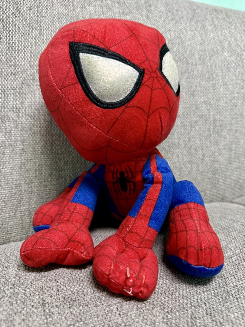 Marvel x Spiderman Plush toy (Category: Plushies & Soft Toys) located in Manila. Submitted by bcbg3217 (Listing ID 1458608418, Image 2). Description: ‼️PLEASE READ BEFORE BUYING‼️ Like new condition With etiketa Authenticity guaranteed (Please do your own checking too) No other inclusions Actual photos are posted No other issues or flaws unless stated Please check the photos thoroughly before placing an order JnT regular or Lalamove COD for Metro