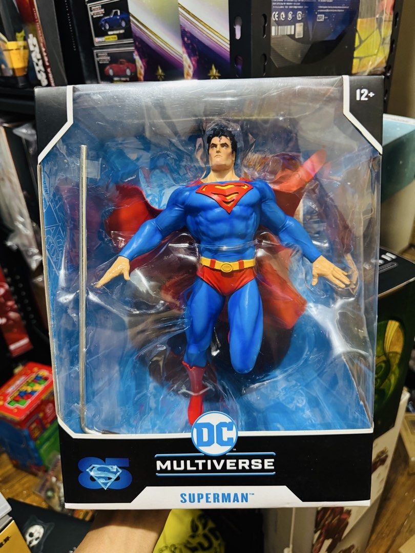 Mcf Superman Mega Figs (Category: Figurines & Statues) located in Paranaque City. Submitted by icko007 (Listing ID 1458637183, Image 1). Description: McFarlane SUPERMAN 12 INCHES MEGA FIGS - MISB ₱2.5k Only Dibs now pay now / No Rush Shipping ‼️ Location Paranaque Payment Gcash/Bpi Shipping Lalamove/Lbc Buyers Risk / Fee ‼️Seller is not responsible for: lost, stolen, or damaged packages..