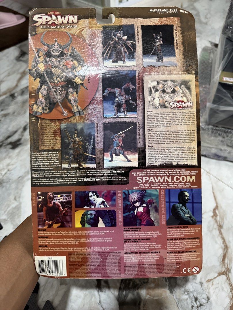 McFarlane Spawn Samurai Wars. (Category: Figurines & Statues) located in Paranaque City. Submitted by icko007 (Listing ID 1458636931, Image 2). Description: McFarlane Spawn The Samurai Wars series. Misb ₱2999 Only Dibs now pay now / No Rush Shipping ‼️ Location Paranaque Payment Gcash/Bpi Shipping Lalamove/Lbc Buyers Risk / Fee ‼️Seller is not responsible for: lost, stolen, or damaged packages..