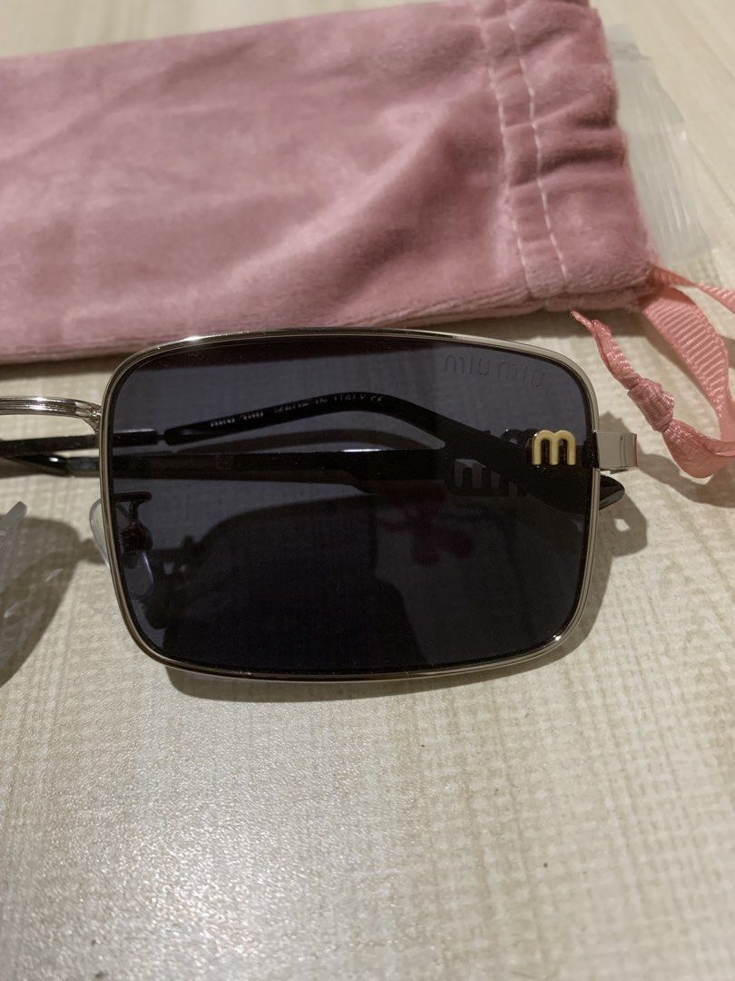 Miu Miu Inspired Rimless Rectangular Sunglasses (Y2K Aesthetic) (Category: Sunglasses & Eyewear) located in Tuguegarao City. Submitted by meowyprecy (Listing ID 1458582250, Image 2). Description: Items are available unless stated otherwise. No “more pics” or “when worn” pics unless posted. I won’t entertain messages asking about these things. [CLEARANCE SALE - Aesthetic Y2K Sunglasses] Selling these trendy Miu Miu inspired rectangular sunglasses 