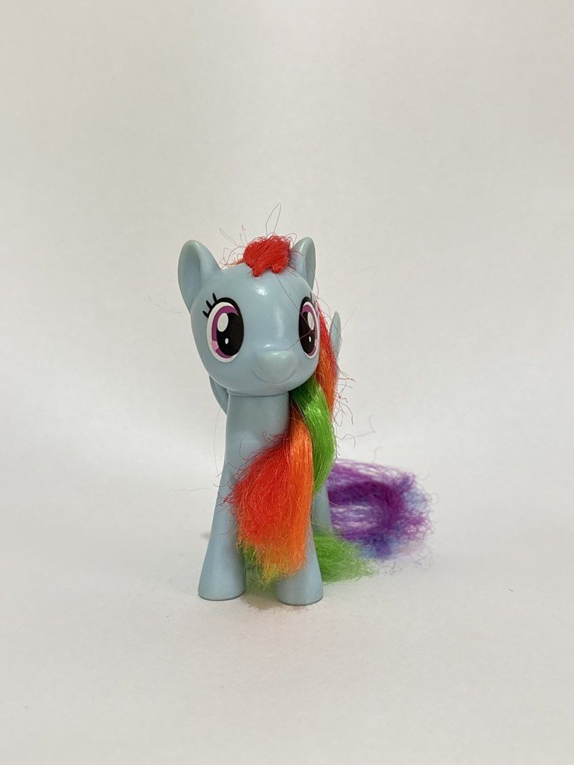 My Little Pony Rainbow Dash Figure Brushable (Category: Figurines & Statues) located in Manila. Submitted by bababoa (Listing ID 1458636080, Image 2). Description: Great condition, authentic Delivery can be made through J&T. Payment can be made via GCash. Feel free to send me a message for more information! .