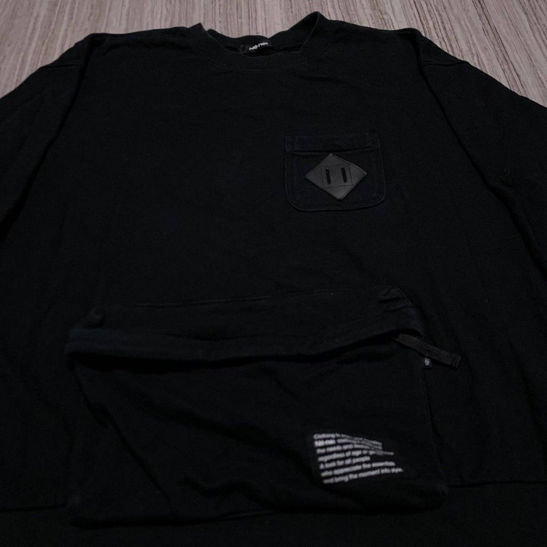 Ne-net Sweatshirt (Category: Coats, Jackets and Outerwear) located in Quezon City. Submitted by imaginarythrifter (Listing ID 1458655255, Image 3). Description: Verygood Condition Sign of used only Needs wash XL fitting Measurement Width 24.5 Length 27 Sleeve Length 20 Slight negotiable Can ship Nationwide Shipping not included.