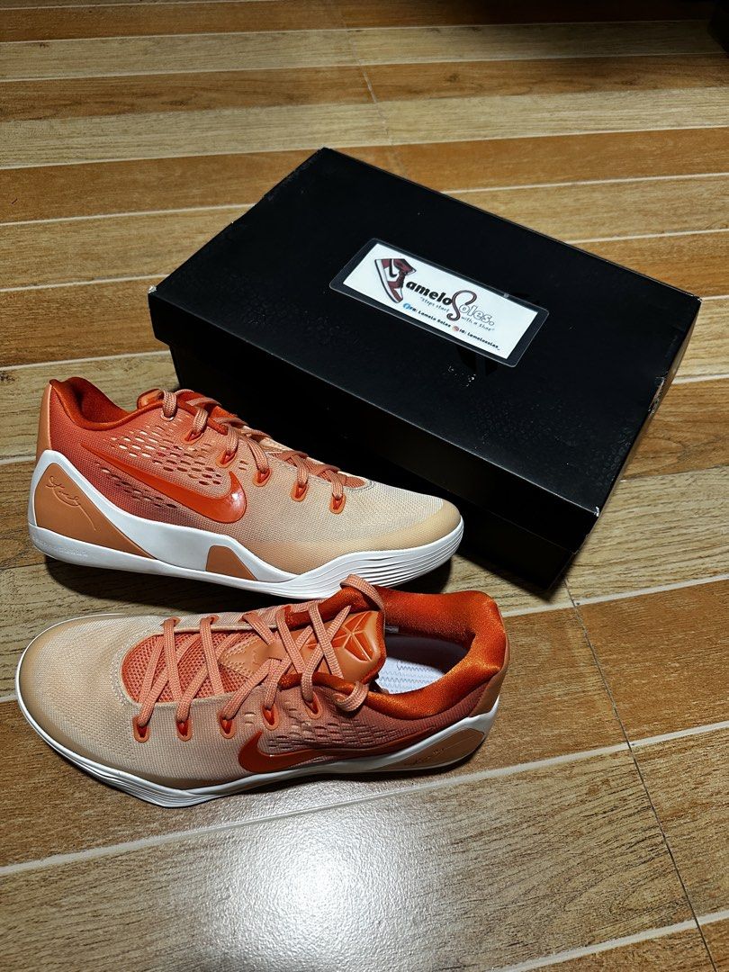 Nike Kobe 9 Elite Low EM Protro ‘WNBA’ (Category: Sneakers) located in Manila. Submitted by lamelosoles_ (Listing ID 1458672495, Image 1). Description: Nike Kobe 9 Elite Low EM Protro ‘WNBA’ For Sale • For Trade With OG Box 9/10 Condition (Used 4x) Size 10 Honest Issues: Normal Minimal Drags Pics Posted ₱6999❗️(₱10295 srp and way below market) Near QC Congressional/Visayas Ave/FisherMall Location (Meetups) Lalamove and GCash (Shipping) @lamelosol