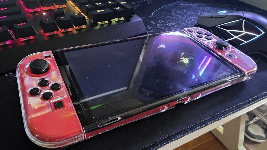 Nintendo Switch Mario OLED 512gb PermaDat0 (Category: Nintendo) located in Rizal. Submitted by sebastian032. (Listing ID 1458686901, Image 2). Description: KINDLY READ BEFORE PM Nintendo Switch OLED 512gb Super Mario Edition Php 14,999 🎮 Excellent Condition no issues Makinis na makinis 512gb 50+ games included With Milio Fancy Pouch worth 2k, Tempered glass, crystal case PAYMENT: Pick Up or Lalamove Transact No Reservation First to pay first to 