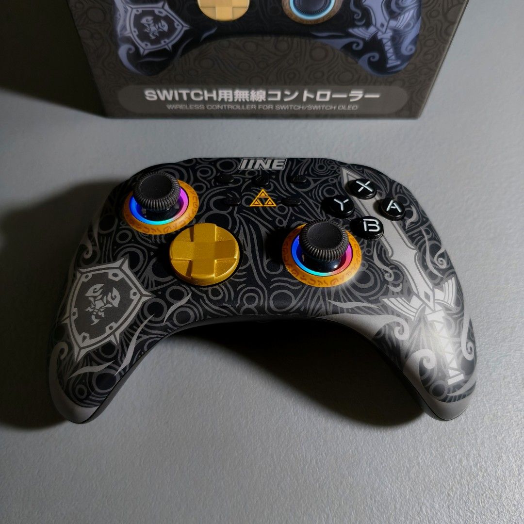 IINE Zelda Nintendo Switch Wireless Controller (Category: Controllers) located in Quezon City. Submitted by le1ouch (Listing ID 1458600637, Image 3). Description: INNE Zelda Nintendo Switch Wireless Controller Bought for 2k sa GameXtreme selling for 1,299 only no issue unli test upon meet up for your peace of mind ✅ Great for wireless gameplay ✅ Controller and Box included ✅ Anti drift joycons and super responsive Loc: Qc Meetup: Sm north, Trinom