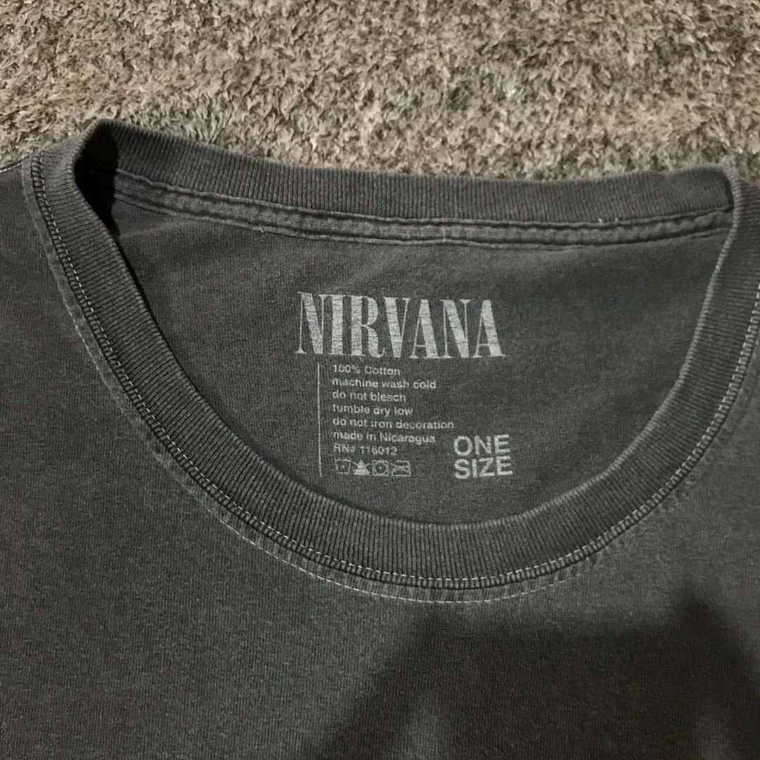 Nirvana Unplugged Oversized Tee (Category: Tshirts & Polo Shirts ) located in San Jose. Submitted by coin_flip25 (Listing ID 1458549209, Image 2). Description: .