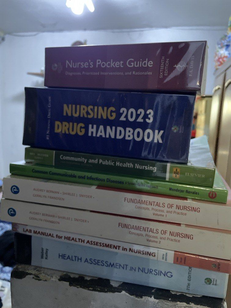 NURSING BOOKS (Category: Textbooks) located in Valenzuela. Submitted by boo._.24 (Listing ID 1458565404, Image 1). Description: prices nasa book mismo.