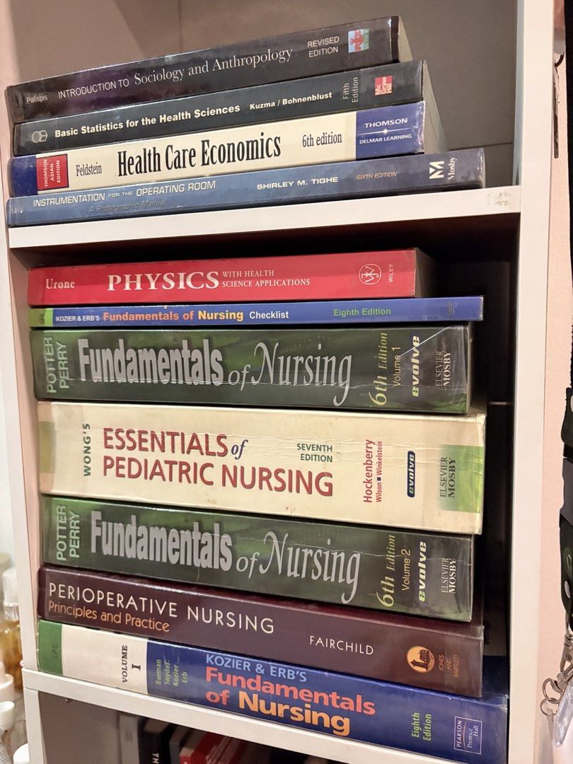 NURSING BOOKS (Category: Textbooks) located in Las Pinas. Submitted by sanders00927 (Listing ID 1458640368, Image 2). Description: 📚 NURSING BOOKS FOR SALE 📚 Book condition: • Lightly used and in good condition • No highlights or markings • With plastic cover • Some books have creases/folds along the edges of the covers (as shown in the pictures) • Prices are negotiable Available books: 1. Introduction to Sociology and Anthropology — Revised Ed