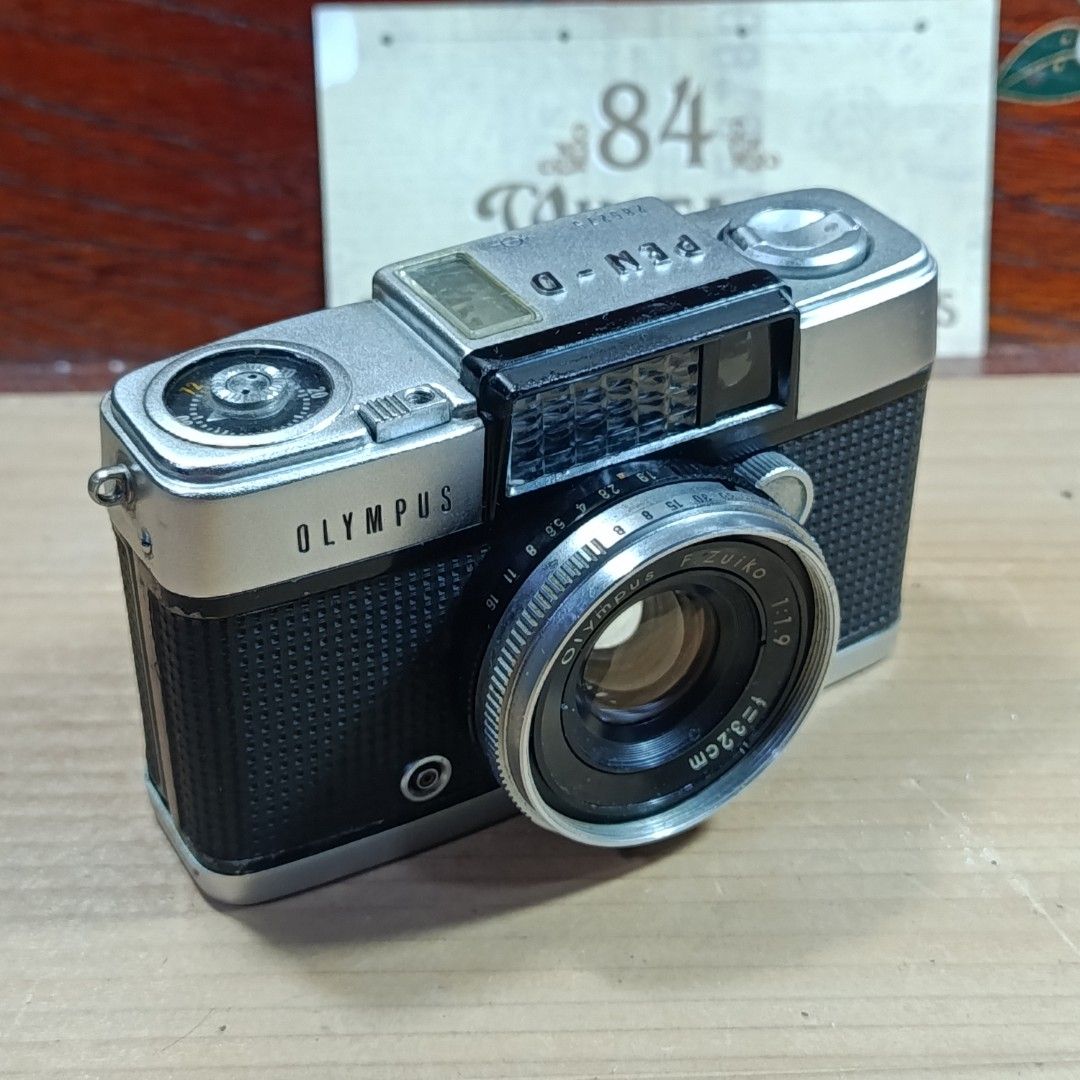 Olympus Pen D Half Frame (Category: Cameras) located in Las Pinas. Submitted by 84vintage (Listing ID 1458651263, Image 2). Description: An Excellent Early Specimen - "OLYMPUS" (as oppose to "Olympus Pen" comprehensive CLA with fairly accurate meter, clear VF, Nice lens with no fungus, Very presentable body. Accurate and Snappy shutters, working film counter. Clean inside and out. Pls see actual photos here. For those wanting to drop serious mone
