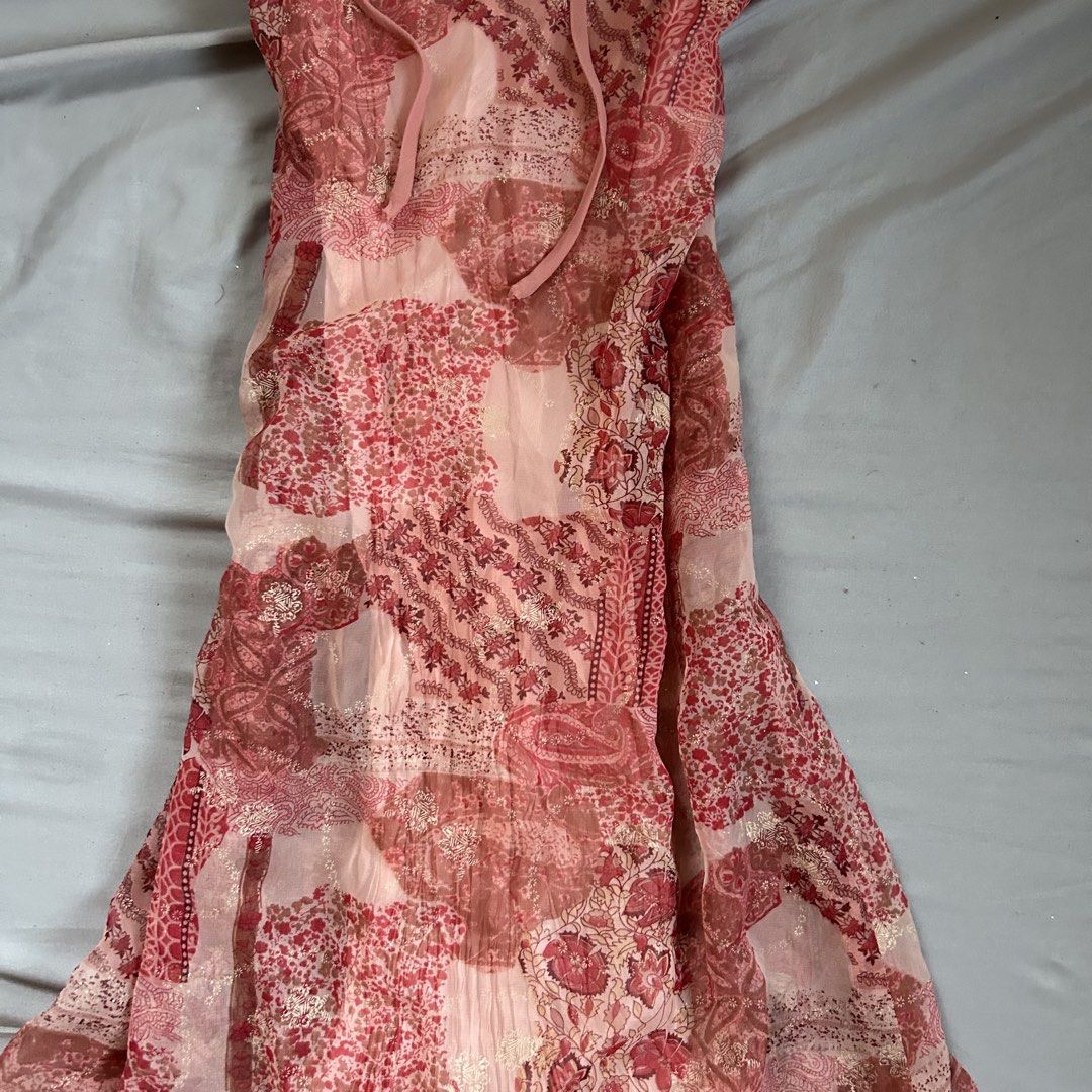 paisley patchwork mesh dress whimsy fairycore beaded y2k (Category: Dresses) located in Davao. Submitted by read_my_abouts (Listing ID 1458528653, Image 3). Description: fit to S-M.