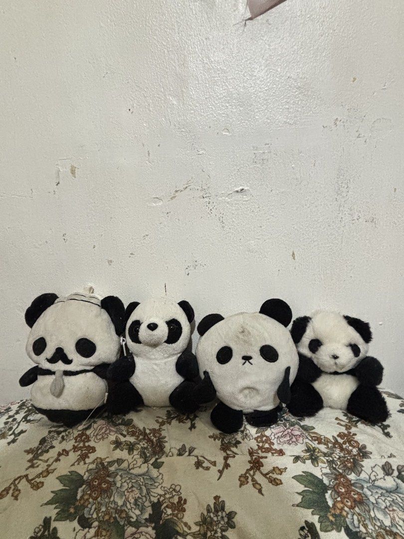 Panda (mini) (Category: Designer & Blind Box Toys) located in Quezon City. Submitted by libunan_ (Listing ID 1458555691, Image 2). Description: Some of them from hongkong Needs some cleaning lang .