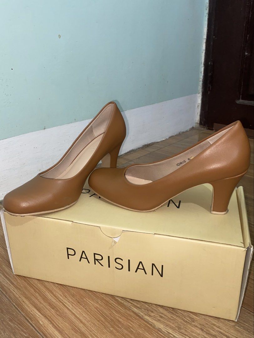 Parisian Heels Size 6 in Tan/Brown (Category: Heels) located in Taguig. Submitted by ciareal (Listing ID 1458653700, Image 1). Description: .