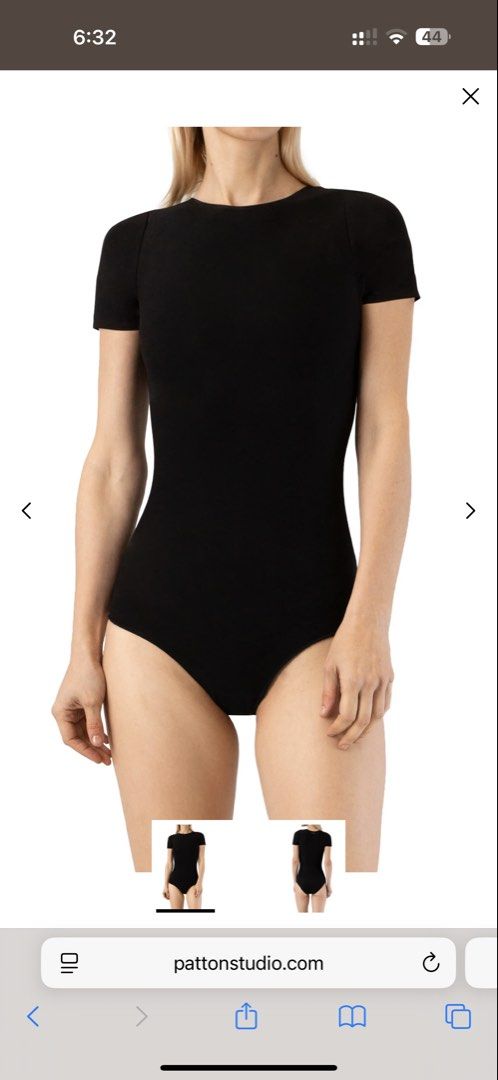 Patton Bodysuit - Short Sleeve (Category: Shirts) located in Paranaque City. Submitted by arie.kai (Listing ID 1458605664, Image 1). Description: - Size: Medium - Color: Black.
