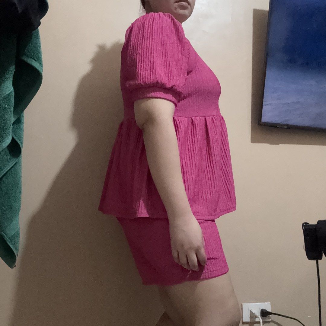 Plus Size Fuchsia Coords (Category: Sets or Coordinates) located in Bacoor. Submitted by prelovhia (Listing ID 1458564695, Image 3). Description: Brandnew xl-2xl Bought for 449 Selling for only 299 Loc: Kawit, Cavite MOP: Gcash/BPI MOD: J&T/Lalamove.