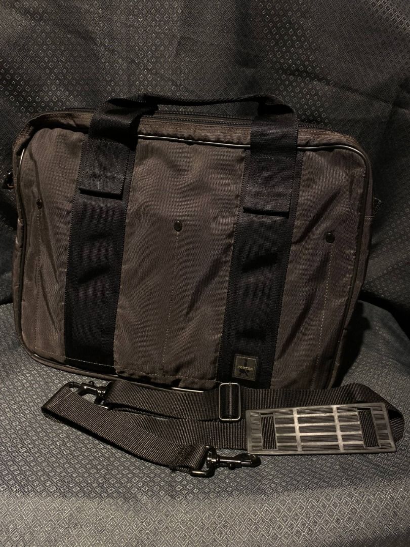 Porter-Yoshida & Co. Nylon Business Briefcase (Category: Laptop Bags & Sleeves) located in Antipolo. Submitted by mogulcollective (Listing ID 1458680710, Image 1). Description: Porter-Yoshida & Co. Nylon Business Briefcase Authentic Excellent condition Doubles as a laptop/document bag, features heavy-duty nylon webbing reinforcement handles, dual compartments with zipped enclosures and multiple pockets within, and a removable padded comfort shoul