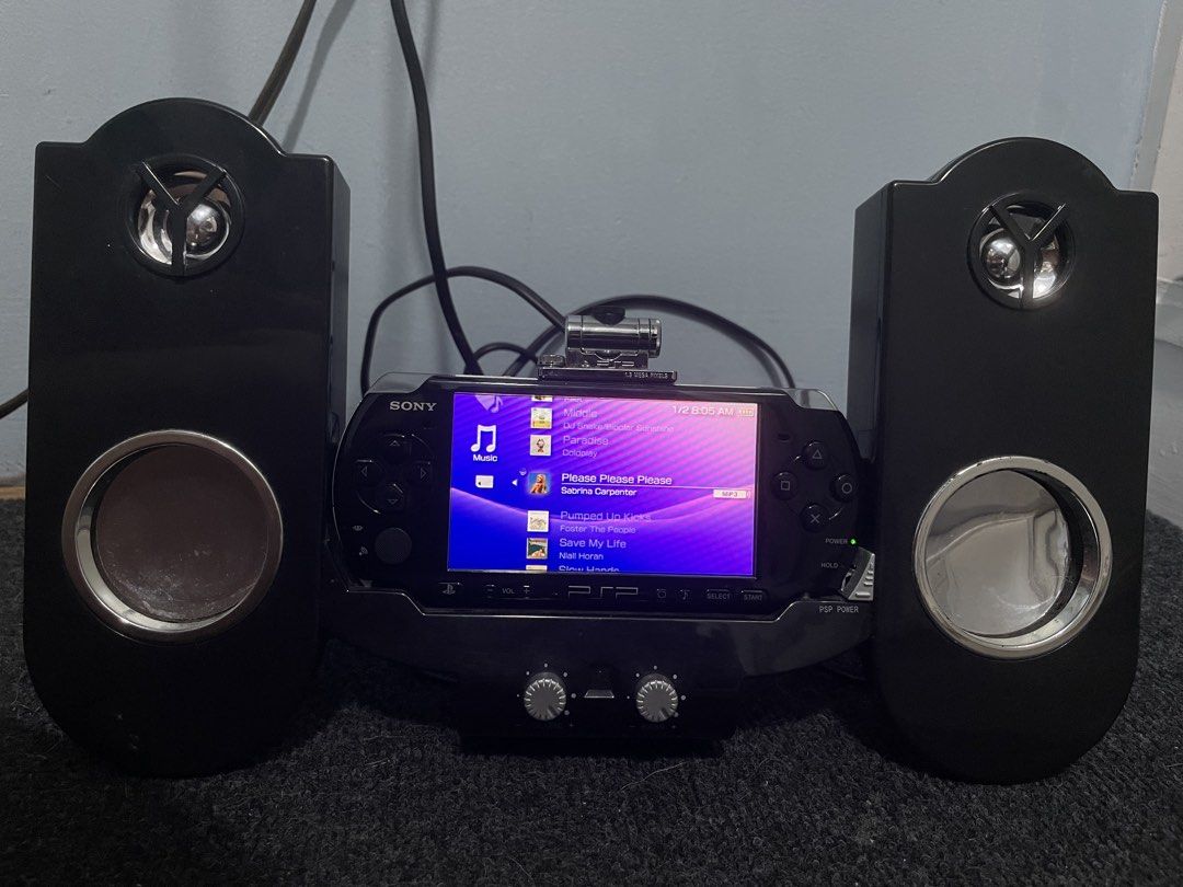 PSP Speaker Audio Dock Station [RARE] (Category: Controllers) located in Mandaluyong City. Submitted by just.dimitrius (Listing ID 1458572088, Image 1). Description: Rare psp accessorie Compatible with any psp model [PSP NOT INCLUDED] Can be added to your psp collection👍 via Lalamove or J&T Payment first policy 📍Mandaluyong.