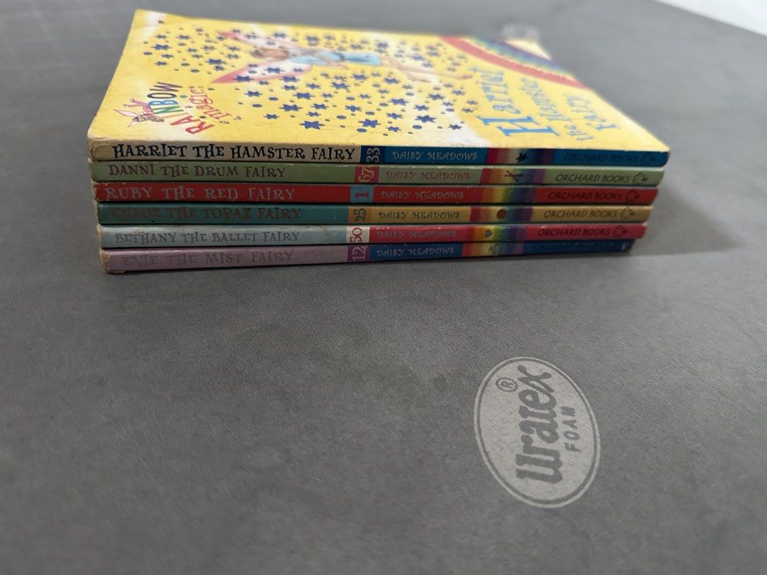 Rainbow Magic Fairy Books Bundle Take All (Category: Children's Books) located in Bacoor. Submitted by enkarteu (Listing ID 1458544298, Image 3). Description: for take all :) - Evie the Mist Fairy - Bethany the Ballet Fairy - Chloe the Topaz Fairy - Ruby thr Red Fairy - Danni the Drum Fairy - Harriet the Hamster Fairy 📍bacoor mod: lalamove / ggx mop: gcash.