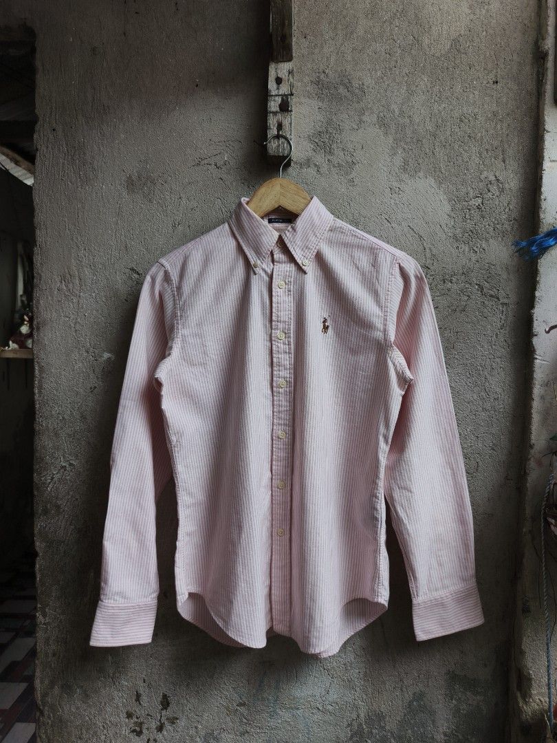 Ralph Lauren Pinstripes Button Dow (Category: Longsleeves) located in Cebu City. Submitted by thriftnihyle3 (Listing ID 1458641215, Image 1). Description: WTS‼️ Ralph Lauren Pinstripe Button Down 19.5x26 Excellent condition 1500 free shipping📥 .