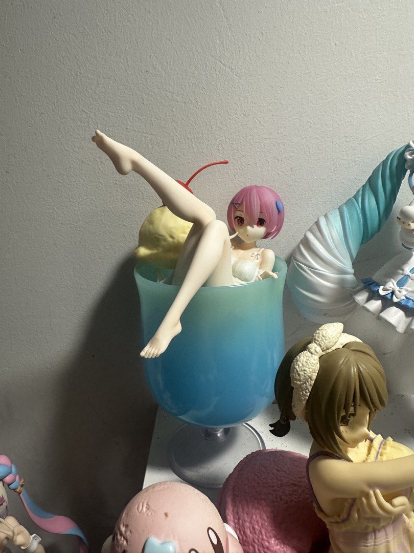 Re:Zero Ram Cream Soda Figure (Category: Figurines & Statues) located in Quezon City. Submitted by m_ikuz (Listing ID 1457080504, Image 2). Description: - Re:Zero Ram Cream Soda Figure mod: lalamove/jnt mop: gcash loc: qc.