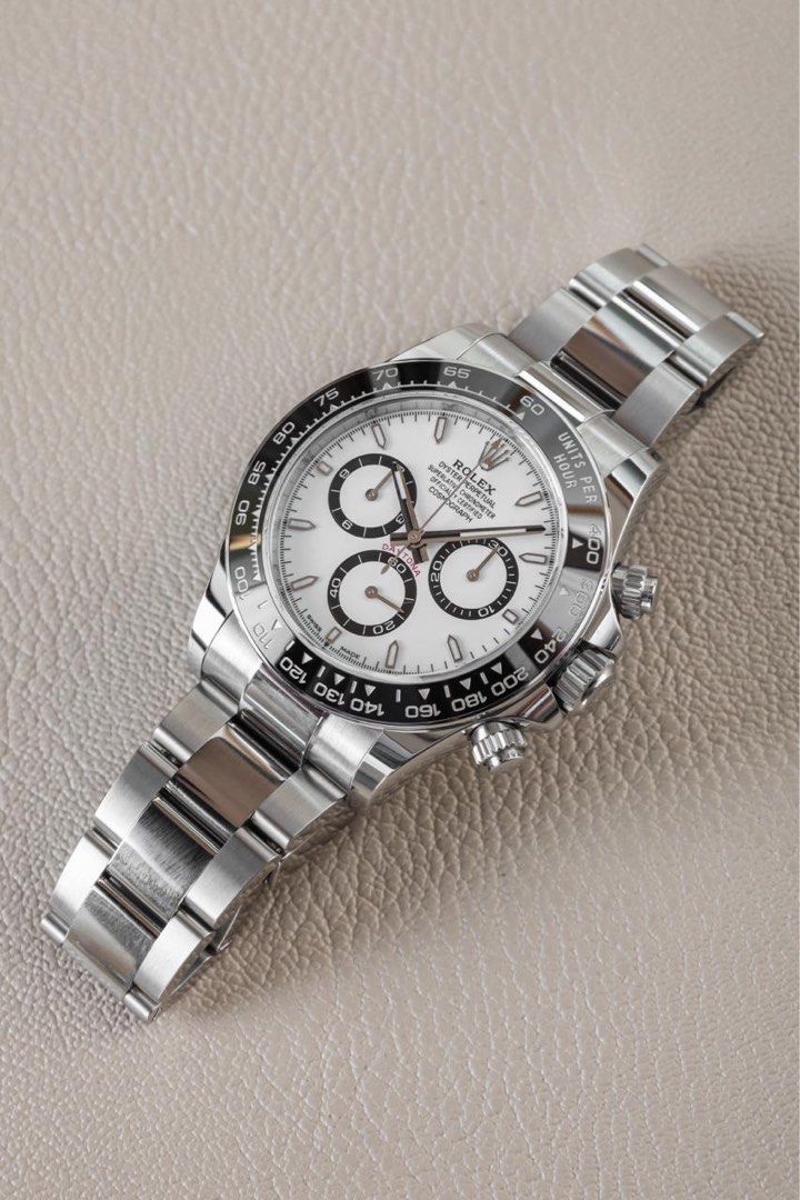 Rolex Daytona “Panda” (Category: Luxury Watches) located in Makati City. Submitted by vintage.grail (Listing ID 1458574761, Image 3). Description: Rolex Daytona “Panda” 40mm Reference 126500LN-0001 Brand New 2026 Ceramic Bezel Stainless Steel Bracelet 🏷️ 2,450,000 Please send a direct message to make a reservation. Viewings are available at Vintage Grail, The Peninsula Manila..
