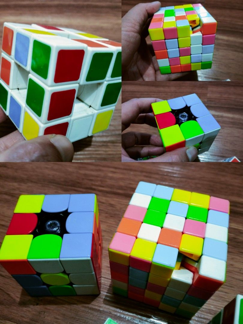 Rubiks Toy Set (Some with flaw) (Category: Board Games & Puzzles) located in Baguio. Submitted by toys_of_yesteryear (Listing ID 1458646056, Image 2). Description: LOCATION: Baguio City DESCRIPTION: 👉 Imported toy from HK. Rubiks cube set. flaw: may mga missing pcs, check nyo na lang sa photos. Buy as is. CONDITION: 👉 Used 👉 Item description is subjective so buyers are encouraged to rely on their judgement based on the pictures posted before b