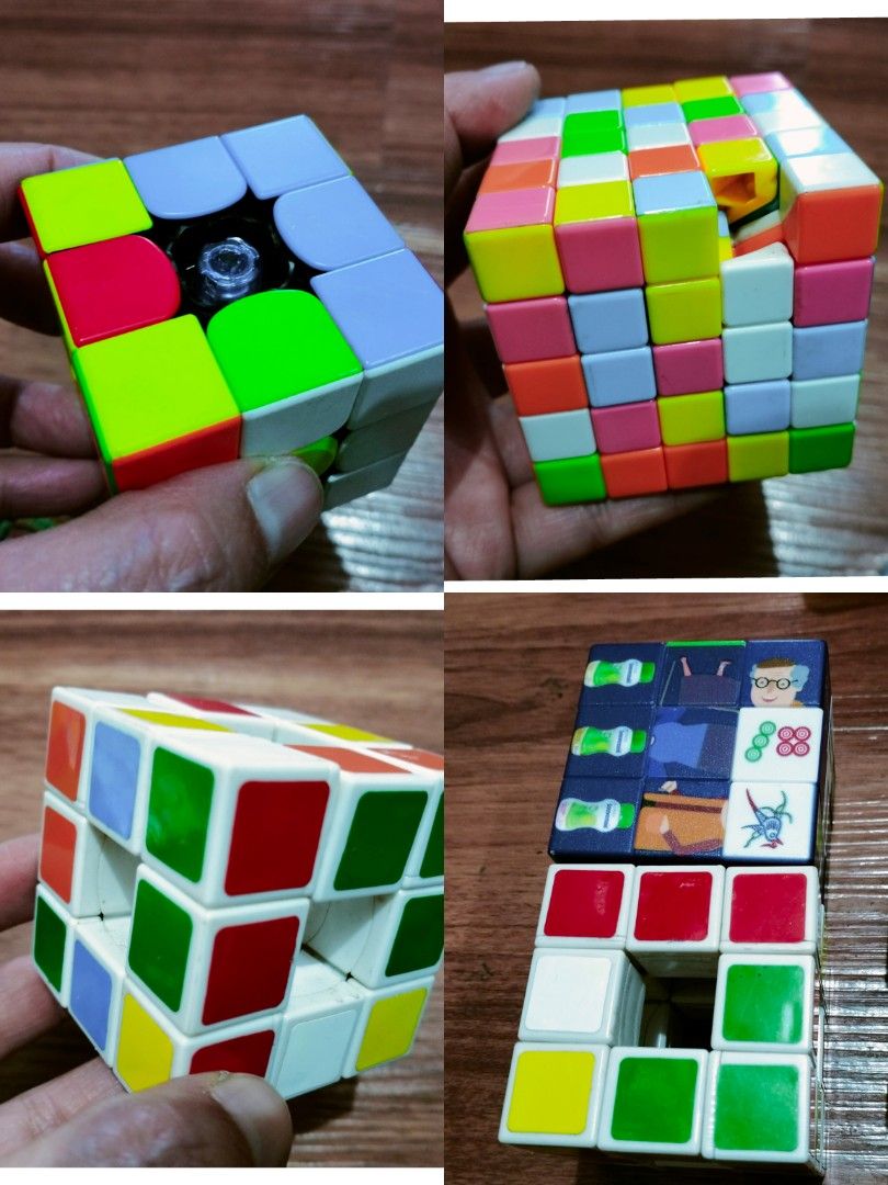 Rubiks Toy Set (Some with flaw) (Category: Board Games & Puzzles) located in Baguio. Submitted by toys_of_yesteryear (Listing ID 1458646056, Image 3). Description: LOCATION: Baguio City DESCRIPTION: 👉 Imported toy from HK. Rubiks cube set. flaw: may mga missing pcs, check nyo na lang sa photos. Buy as is. CONDITION: 👉 Used 👉 Item description is subjective so buyers are encouraged to rely on their judgement based on the pictures posted before b