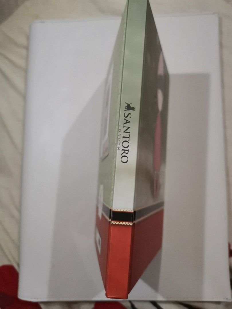 SANTORO LONDON Hardbound Notebook (Category: Stationery & School Supplies) located in Manila. Submitted by dcory (Listing ID 1458611538, Image 2). Description: 96 sheets, 80 gsm Country of origin: Croatia.