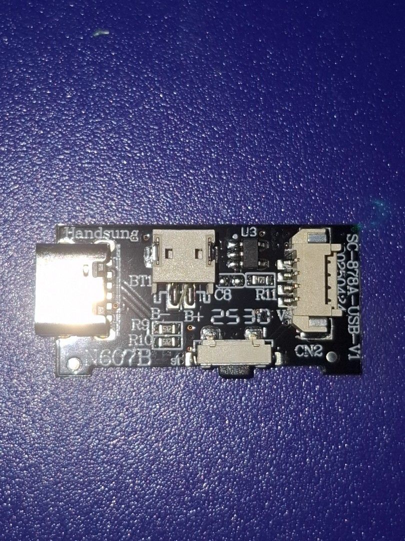 SC-878A-USB-V1 Circuit Board (Category: Other Accessories) located in Manila. Submitted by fewshies.png (Listing ID 1458550204, Image 1). Description: Condition: Excellent / Barely UsedFunctionality: 100% Fully Functional. The USB-C charging port has been tested, works perfectly, and establishes a stable connection.Product Details:Model: SC-878A-USB-V1Interface: USB-C power input port with onboard tactile push button and indicator circuit.Connect