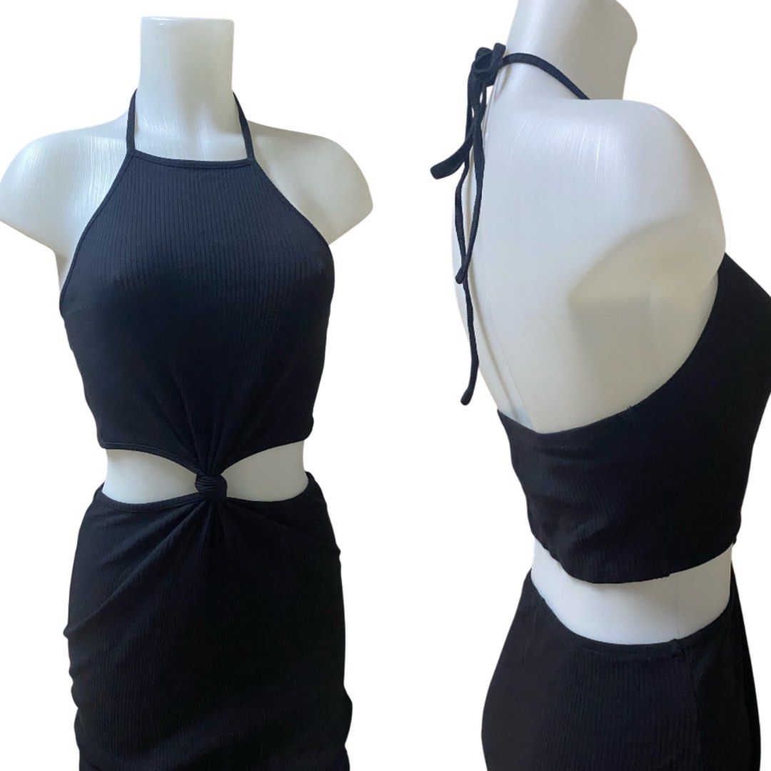 Shein bodycon dress knitted (Category: Dresses) located in Cebu City. Submitted by prelovedbygaely (Listing ID 1458673555, Image 2). Description: Medium on tag but still fits s-m.
