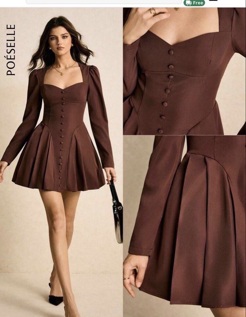 Shein Corset formal dress (Category: Dresses) located in Makati City. Submitted by crizhazel (Listing ID 1458554198, Image 2). Description: Once lang nagamit no any issue good as brand new with shein pouch.