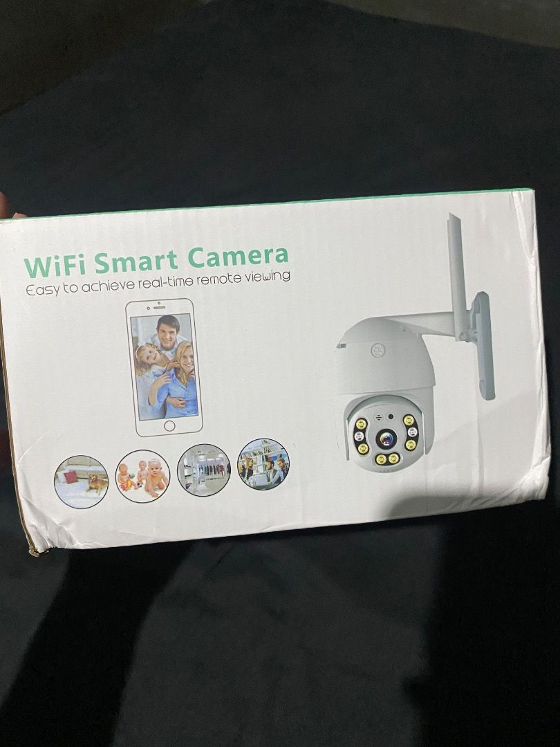 Smart Wifi CCTV (Category: Security Systems & CCTV Cameras) located in Manila. Submitted by koalalangot (Listing ID 1458553154, Image 1). Description: Mali po pala yung nabili ko, and unfortunately hindi ko siya nagamit. Brand new and unused, still in the original box. •WiFi Smart Camera •Real-time remote viewing •360° rotation •Night vision •Good for home, pets, babies, or business monitoring •Brand new / never been used •Original packaging.