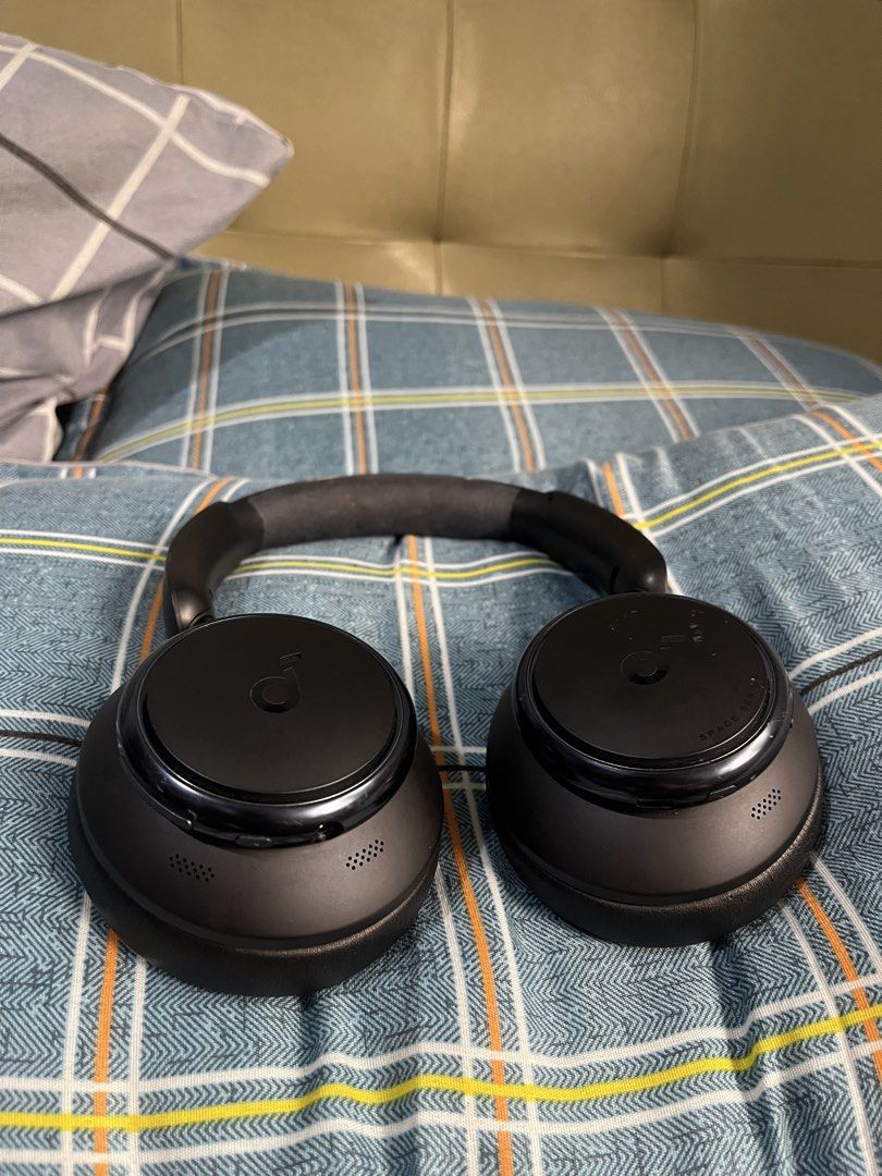 Soundcore Space Q45 (Category: Headphones & Headsets) located in Quezon City. Submitted by childishgambin (Listing ID 1458518907, Image 3). Description: Negotiable price Used thrice Soundcore Space Series Over-Ear Headphones - Color: Black - Comfortable earcups for extended wear - Ideal for both music listening and calls - Fully functional and in good working condition.