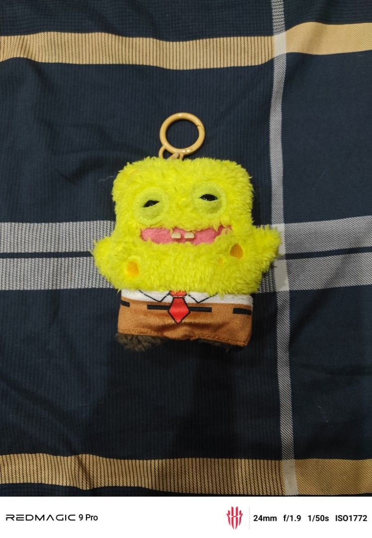 SpongeBob fuggler (Category: Plushies & Soft Toys) located in Manila. Submitted by tochi090910 (Listing ID 1458650670, Image 1). Description: .
