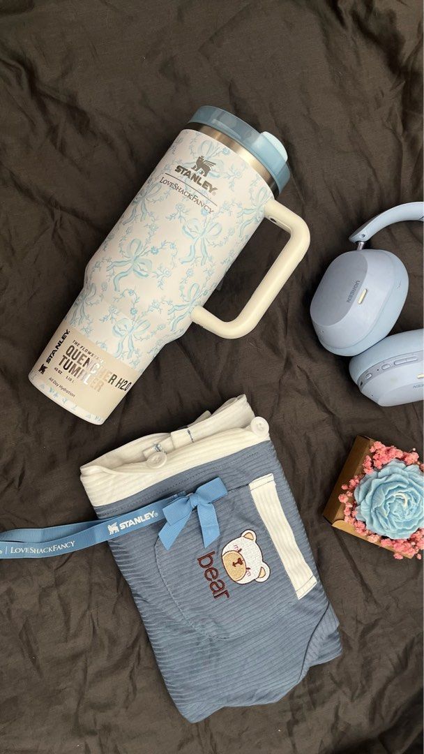 Stanley LoveShackFancy Quencher Tumbler (Category: Water Bottles & Tumblers) located in Manila. Submitted by liyahnauh (Listing ID 1458544456, Image 2). Description: - Adorable Stanley Quencher H2.0 Tumbler - Exclusive LoveShackFancy collaboration with a beautiful floral pattern .