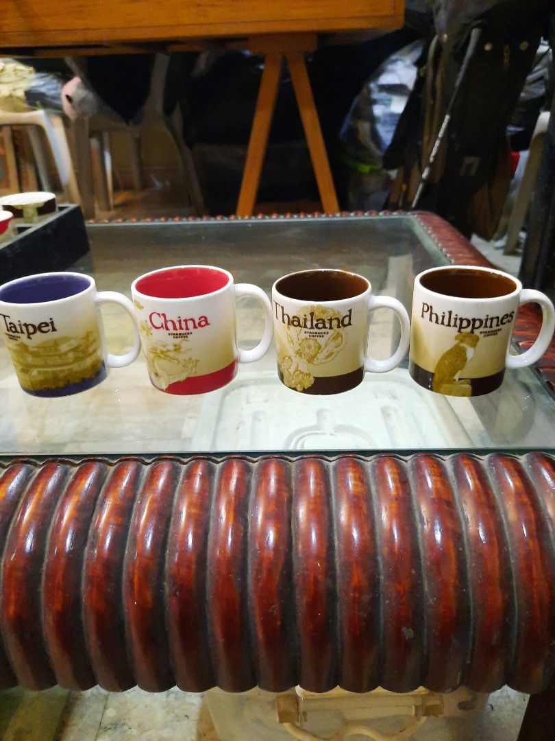 Starbucks Collector Series Mugs Set (Category: Coffee & Tea Tableware) located in Makati City. Submitted by astigmark80 (Listing ID 1458591467, Image 2). Description: ☕✨ Starbucks Around The World Mugs for Sale ✨☕ Add a touch of global Starbucks charm to your collection! 🌎 These beautiful Starbucks Around The World Mugs feature unique designs inspired by different places and cultures — perfect for collectors, coffee lovers, or as a special gift.