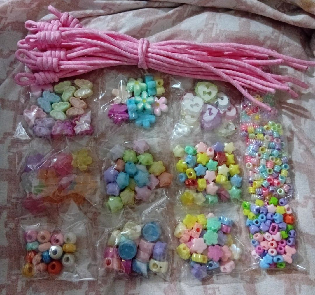 Starter Pack Chunky Beads Set (Category: Craft Supplies & Tools) located in Manila. Submitted by pc_melodypearl (Listing ID 1458593980, Image 1). Description: Starter Pack 12 packs of assorted chunky beads 12pcs Parachord If want to add more parachord (per dozen) +50 (5.00 per piece) Dasmariñas Cavite.
