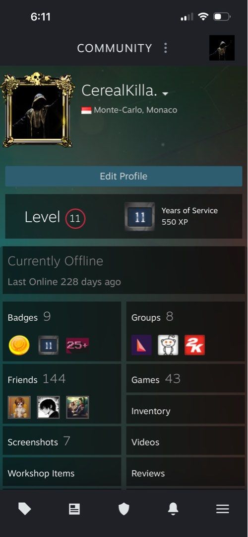 STEAM ACCOUNT (Category: Others) located in Manila. Submitted by thisisvince.dm (Listing ID 1458602543, Image 1). Description: .