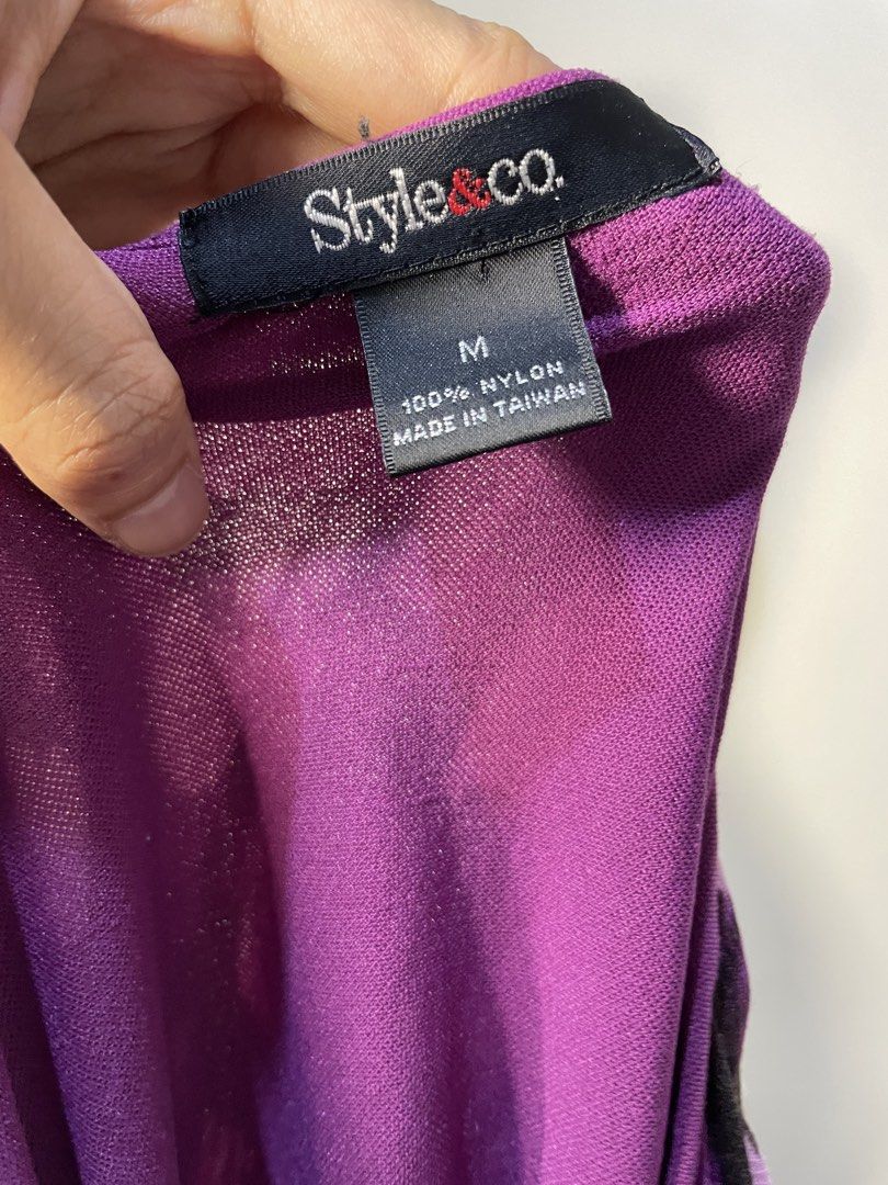 Style & Co purple shirt (Category: Shirts) located in Santa Rosa. Submitted by thevintagesource.ph (Listing ID 1458681048, Image 3). Description: .