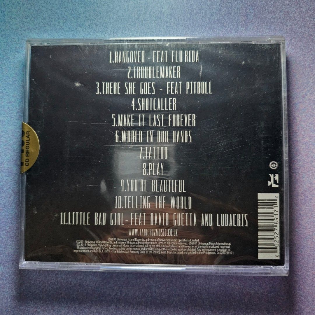Taio Cruz - TY.O - Sealed (Category: CDs & DVDs) located in Quezon City. Submitted by serefrenpaz (Listing ID 1458598322, Image 2). Description: Good Day Buyers! 💖💖💖Here are the PAYMENT payment options 💖💖💖 ✨1. GCash - 09164862096 ✨2. Bank Deposit - BPI, BDO, Unionbank, Landbank, Palawan, Cebuana ✨3. Paypal for international buyers 💕💕💕Meet Up Options💕💕💕 ✨1. McDo Kamias Quezon City ✨2. Jolibee Anonas Kamias Intersection ✨3. KFC Anonas Q