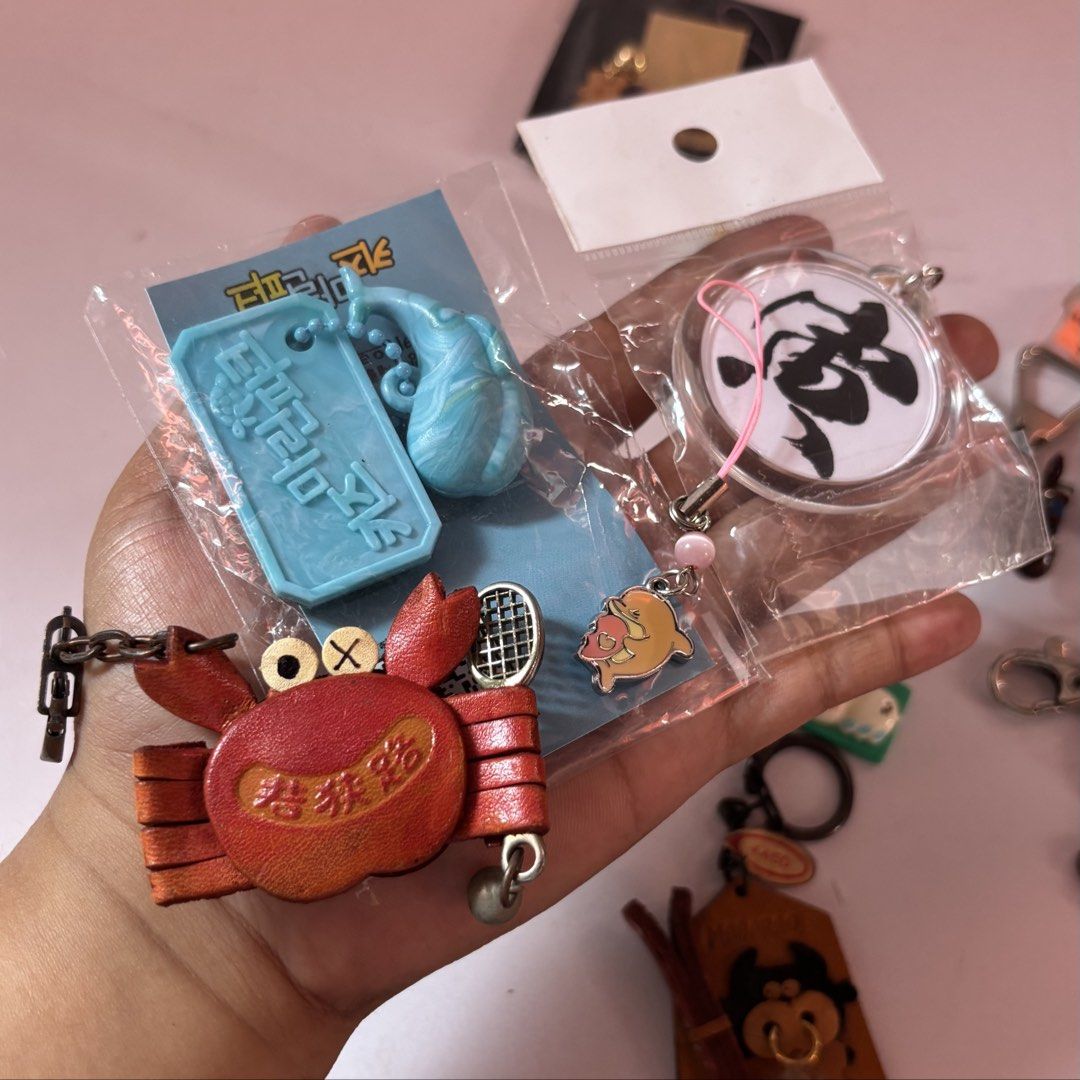 [TAKE ALL] Keychains & Bell (Category: Character Goods) located in Cavite. Submitted by nanangonlineshop (Listing ID 1458566162, Image 3). Description: 📌 Keychains & Bell 🏷️ P100 (take all) ✅ bundle set only ⚠️ POLICY: ❌ NO COD ✅ AS IS, WHERE IS ✅ FIRST PAY BASIS ✅ MINE NOW, PAY NOW ✅ 3-DAYS HOLD ONLY. UNPAID RESERVATIONS ARE VOIDED. 📍 Location: Cavite 👉 WE SHIP NATIONWIDE (LUZON, VISAYAS & MINDANAO) ✅ MOP: Bank Transfer (BPI) & GCash ✅ Shipp