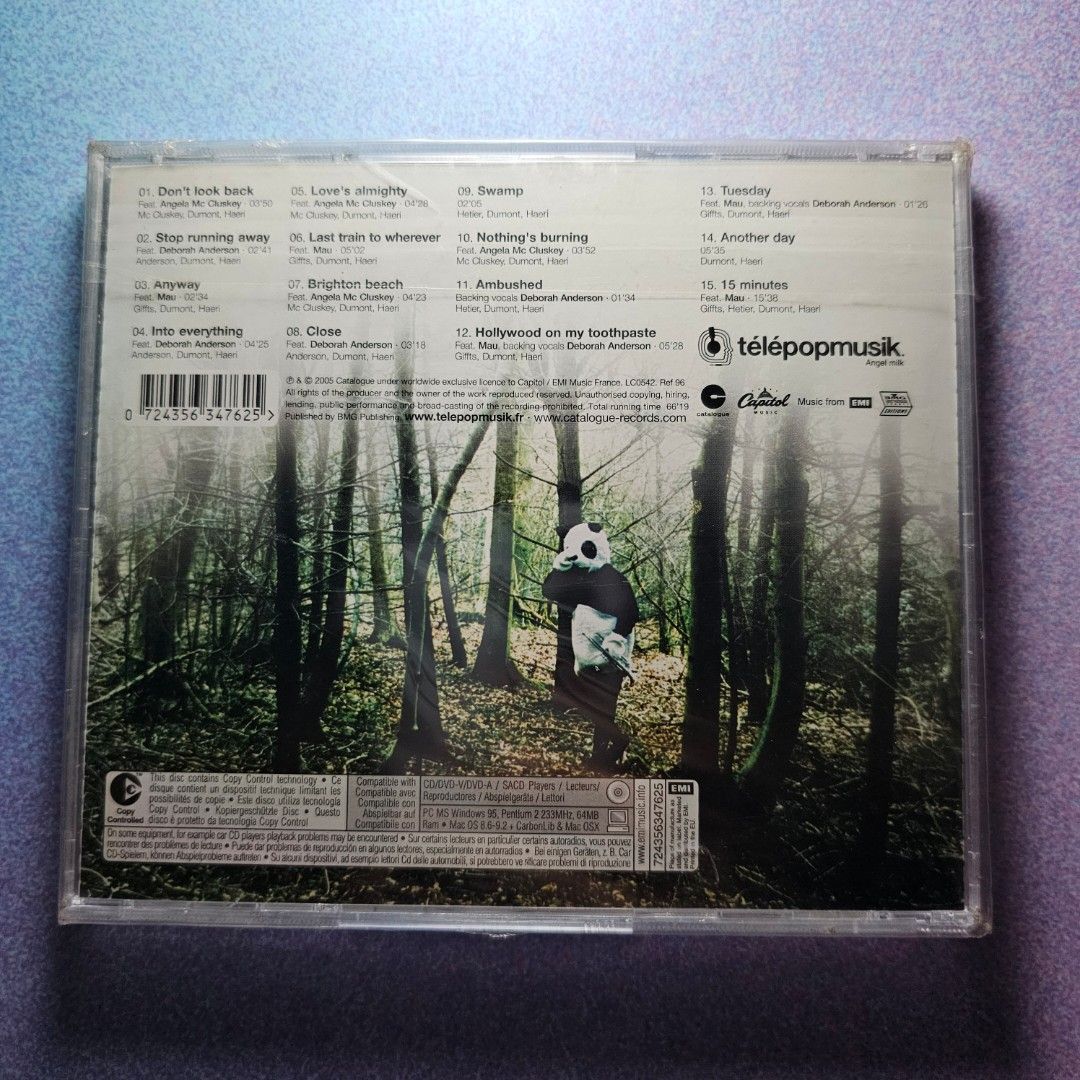Telepopmusik - Angel Milk - CD Mint (Category: CDs & DVDs) located in Quezon City. Submitted by serefrenpaz (Listing ID 1458600604, Image 2). Description: Good Day Buyers! 💖💖💖Here are the PAYMENT payment options 💖💖💖 ✨1. GCash - 09164862096 ✨2. Bank Deposit - BPI, BDO, Unionbank, Landbank, Palawan, Cebuana ✨3. Paypal for international buyers 💕💕💕Meet Up Options💕💕💕 ✨1. McDo Kamias Quezon City ✨2. Jolibee Anonas Kamias Intersection ✨3. KF