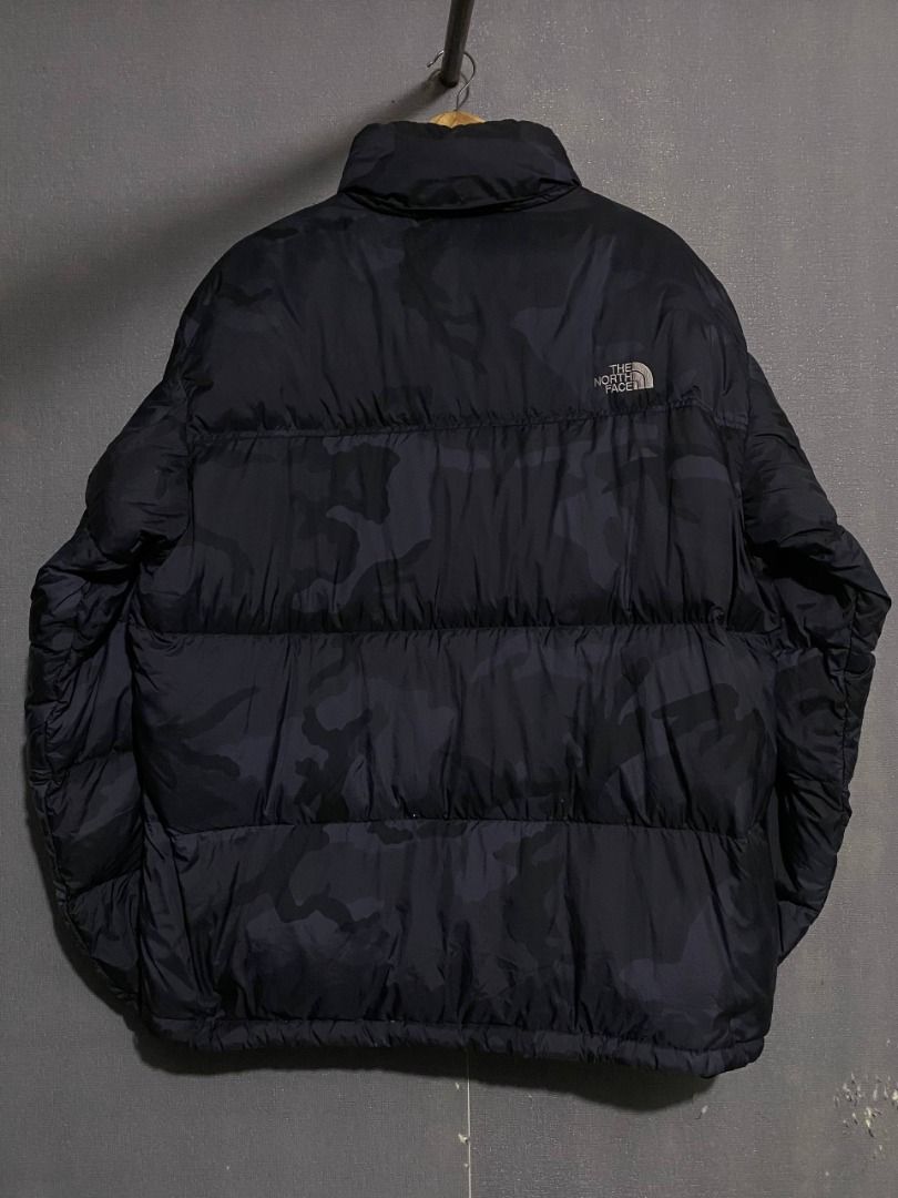 The North Face 700 Series Camo Nuptse Down Jacket (Packable Hood) (Category: Coats, Jackets and Outerwear) located in Antipolo. Submitted by mogulcollective (Listing ID 1458685751, Image 2). Description: The North Face 700 Series Camo Nuptse Down Jacket (Packable Hood) Authentic Excellent condition XL on tag Width - 26 Length - 29 Price: 3,980 .