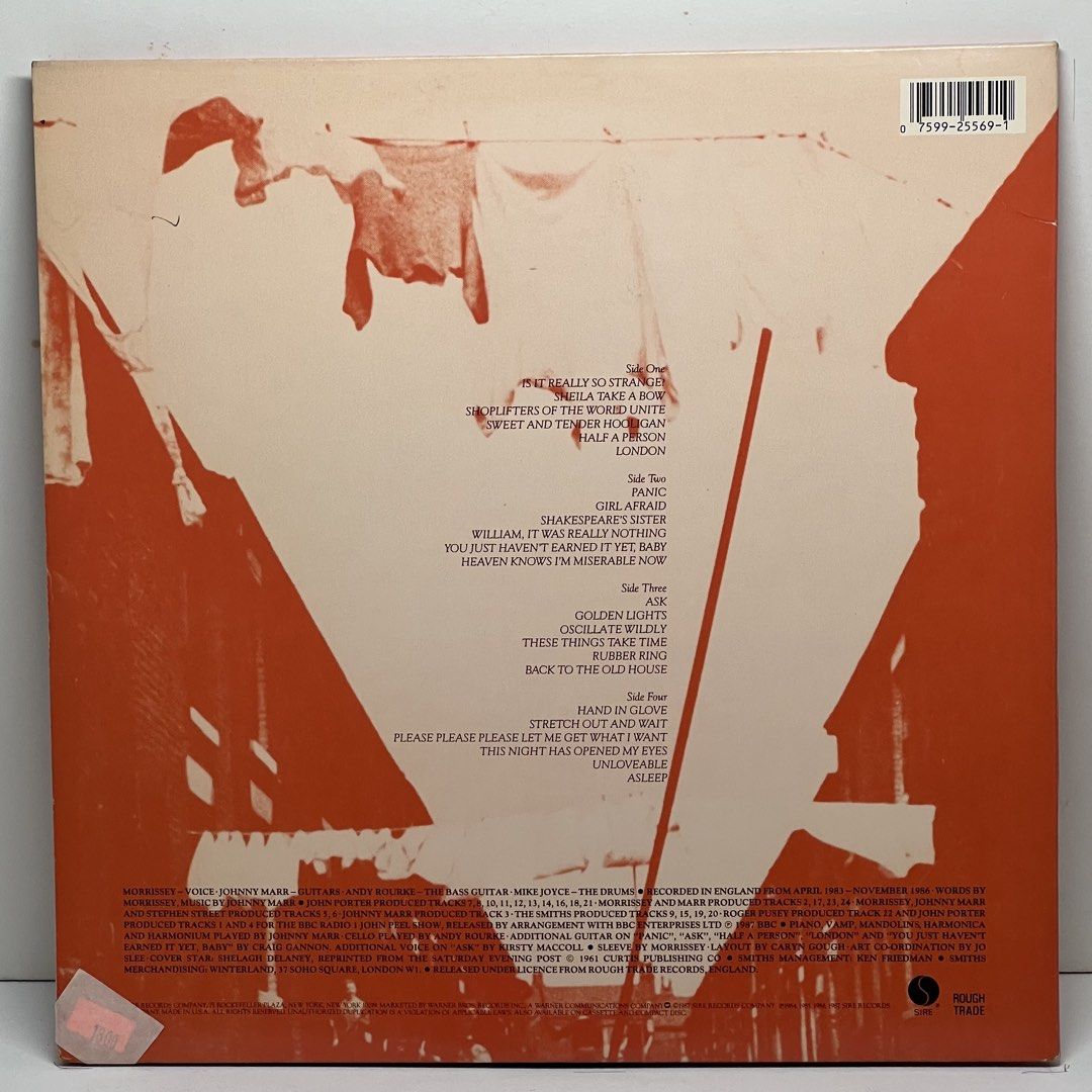 The Smiths-Louder Than Bombs >Vinyl Record,Plaka (Category: Vinyls) located in Manila. Submitted by belleshop2.55 (Listing ID 1452595892, Image 2). Description: WYSIWYG.