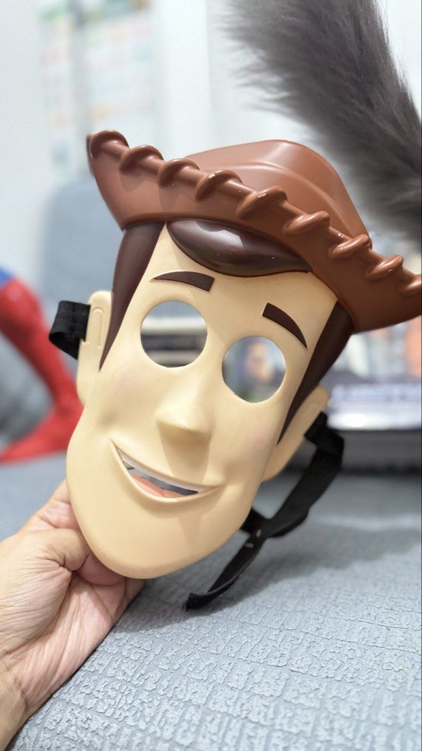 Thinkway Woody Mask (Category: Face Care) located in Mandaluyong City. Submitted by anglvlsn (Listing ID 1458678881, Image 1). Description: Thinkway woody mask W/ silicone at the back so kids won’t hurt their eyes W/ markings Loc: Mandaluyong Lalamove/ grab By sched Or malabon ( jnt / grab / lalamove ) by sched only .