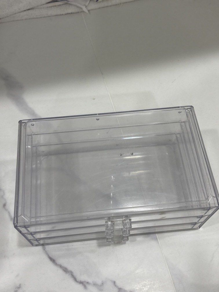 Three Layer Clear Acrylic Organizer (Category: Home Improvement Tools & Accessories) located in Quezon City. Submitted by hotskittles9 (Listing ID 1458650457, Image 2). Description: Price is nego Rfs: decluttering.