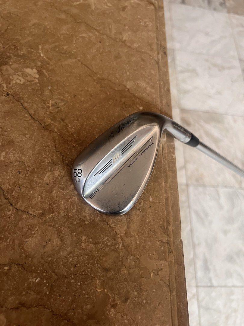 Titleist vokey SM9 58 wedge (Category: Golf) located in Zamboanga. Submitted by rayyan.bayot (Listing ID 1458606806, Image 1). Description: For sale: (Used) Titleist vokey SM9 58 wedge Nippon BV 105 shaft Golf pride tour velvet grip ₱5,000 Shipping possible (add sf) Zamboanga city location.