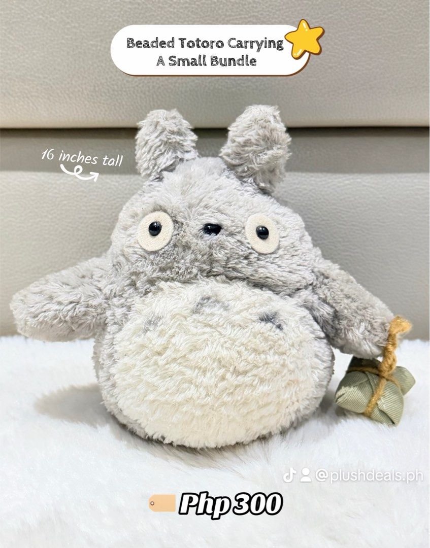 Totoro Plushies And Keychains (Studio Ghibli) (Category: Plushies & Soft Toys) located in Cebu City. Submitted by plushdeals.ph (Listing ID 1458566612, Image 2). Description: .