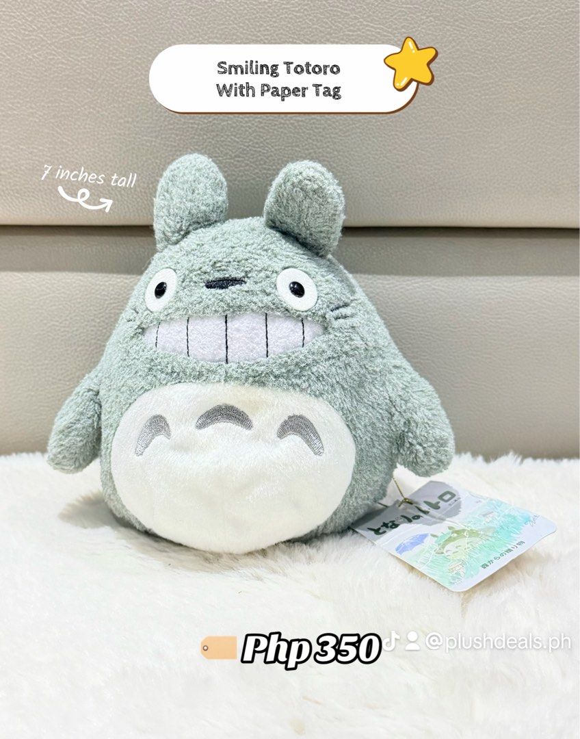 Totoro Plushies And Keychains (Studio Ghibli) (Category: Plushies & Soft Toys) located in Cebu City. Submitted by plushdeals.ph (Listing ID 1458566612, Image 3). Description: .
